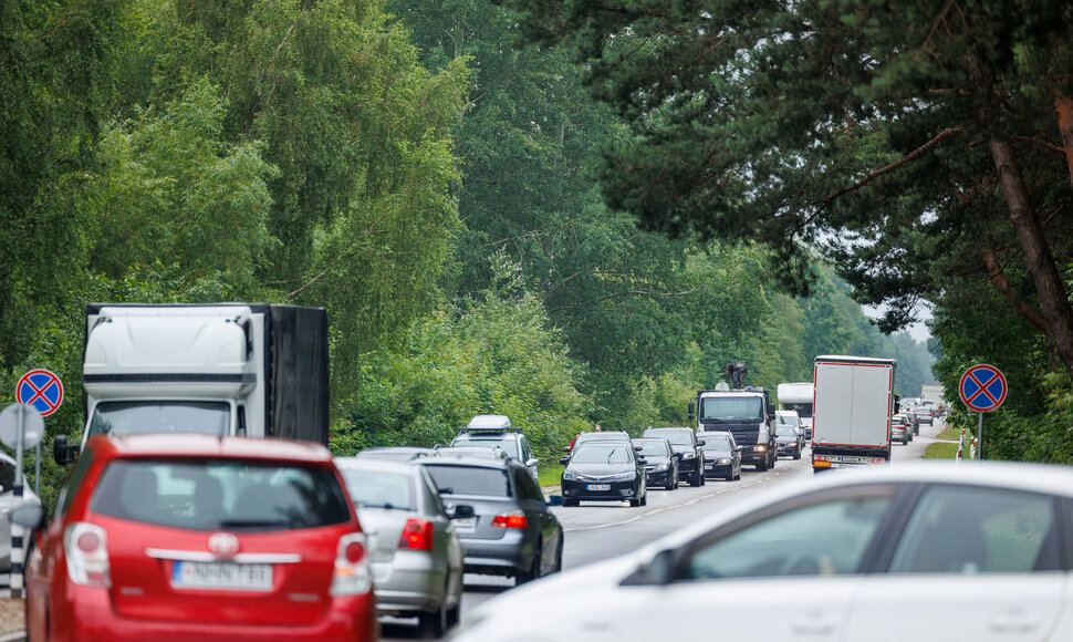 Palangoje dėl lenktynių pakito eismo tvarka