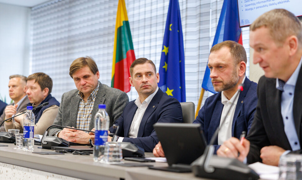 Susitikimas dėl potvynio