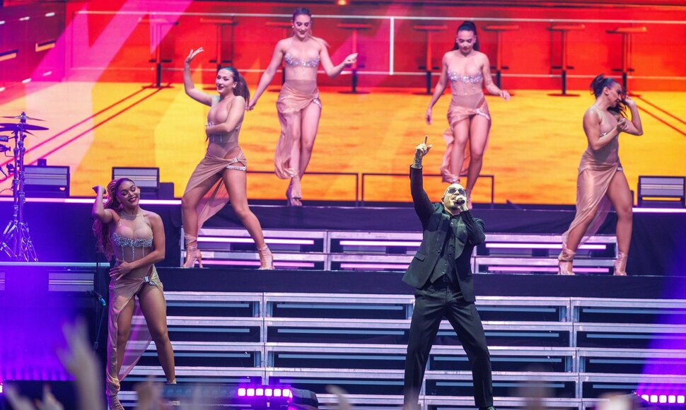 Pitbull koncertas Kaune
