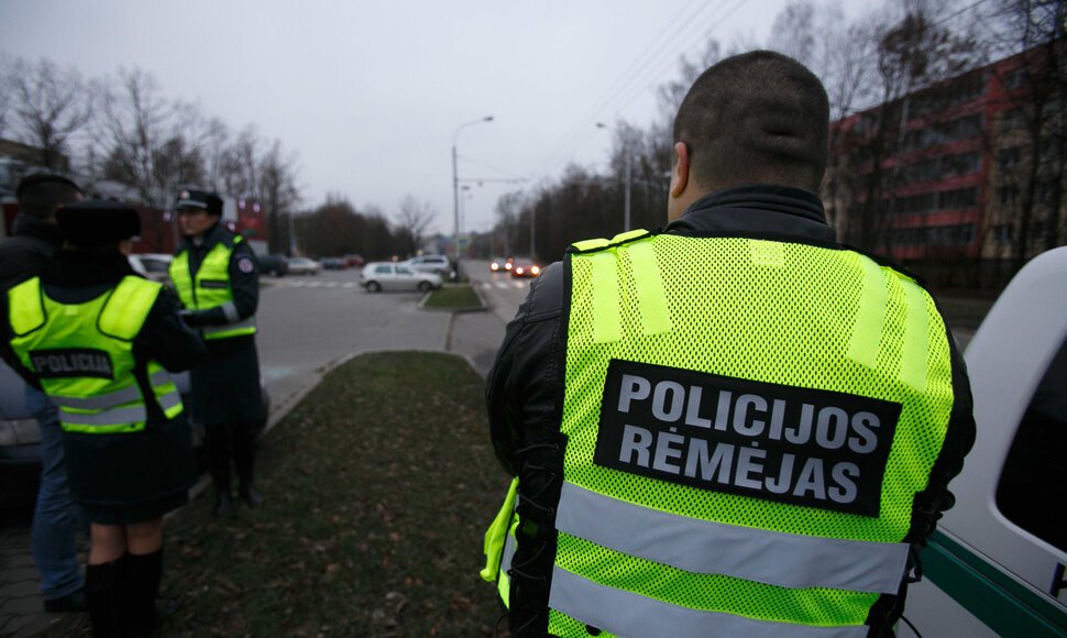 Policijos reidas Kaune