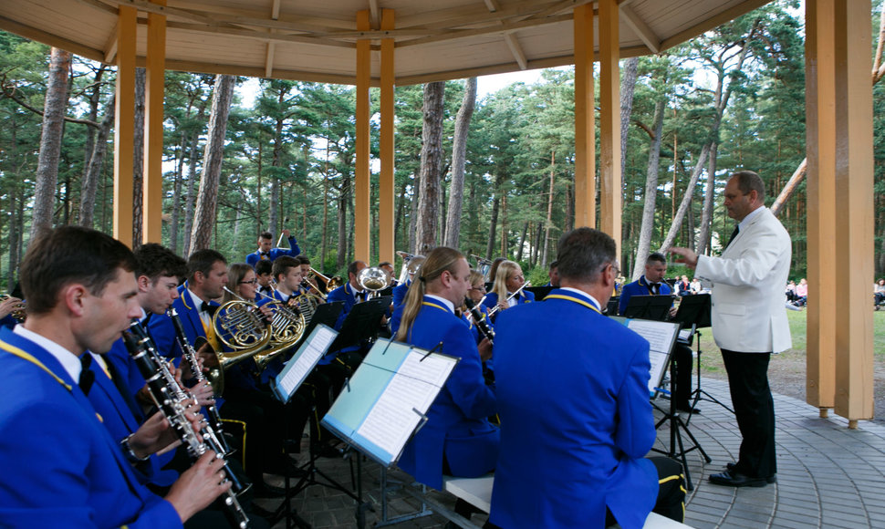 Palangos orkestras Birutės parke