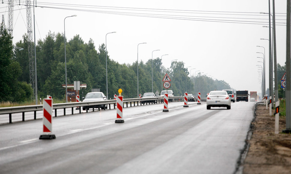 Kelias į Kauno oro uostą