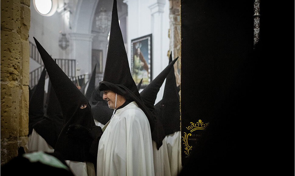 &Scaron;ventosios Savaitės procesijos dalyviai &ndash; nazarėnai