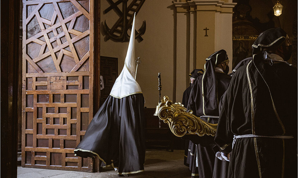 &Scaron;ventosios Savaitės procesijos dalyviai &ndash; nazarėnai