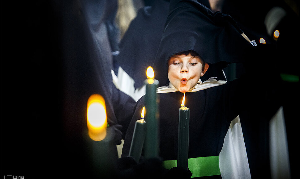 &Scaron;ventosios Savaitės procesijos dalyviai &ndash; nazarėnai