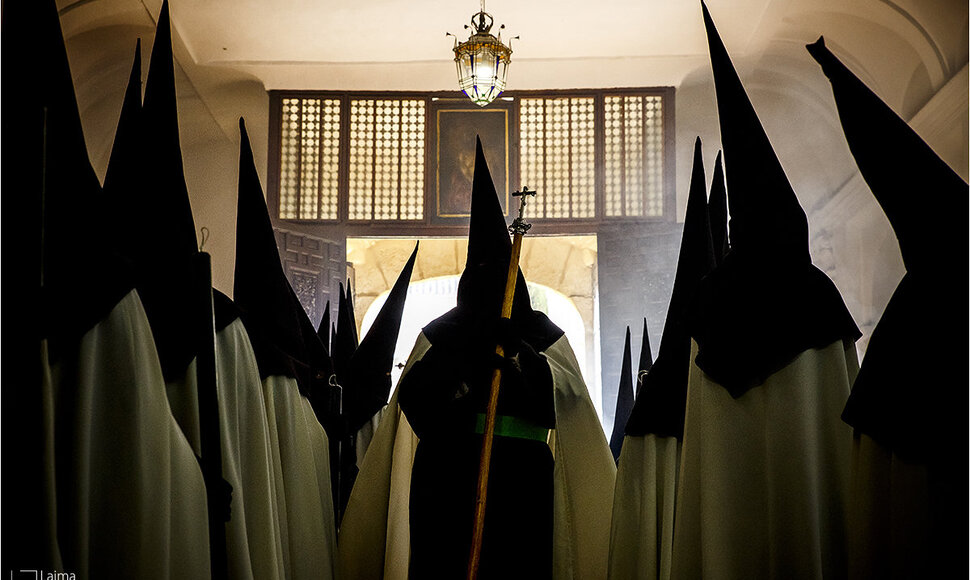&Scaron;ventosios Savaitės procesijos dalyviai &ndash; nazarėnai