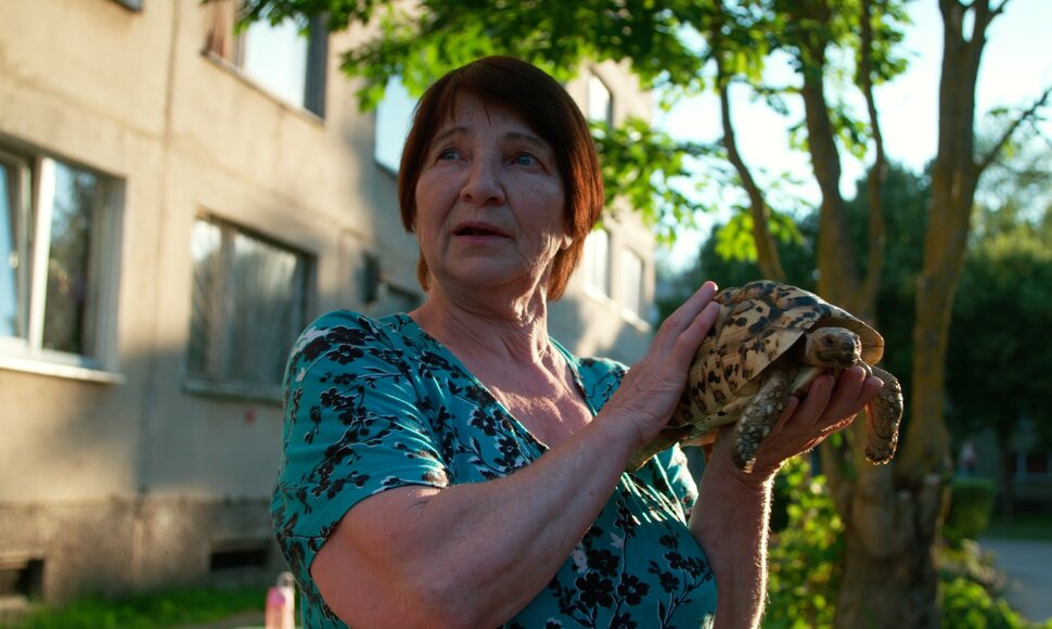 Didžiasalio gyventoja Aldona 