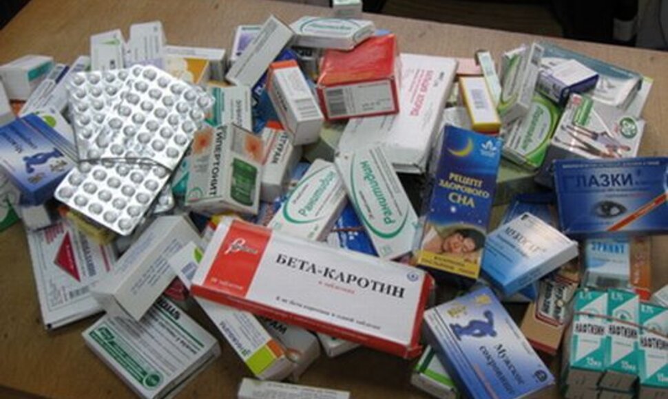 Prekybos miestelyje "Urmas" nelegaliai rusi&scaron;kais vaistais prekiavusiai moteriai gresia bauda.