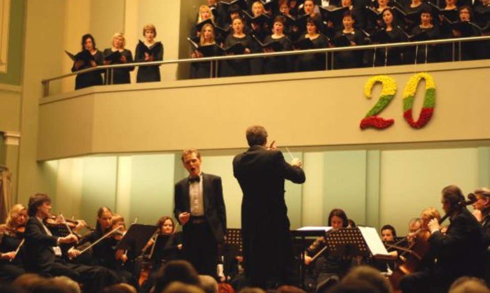 Šventinis koncertas Kauno valstybinėje filharmonijoje