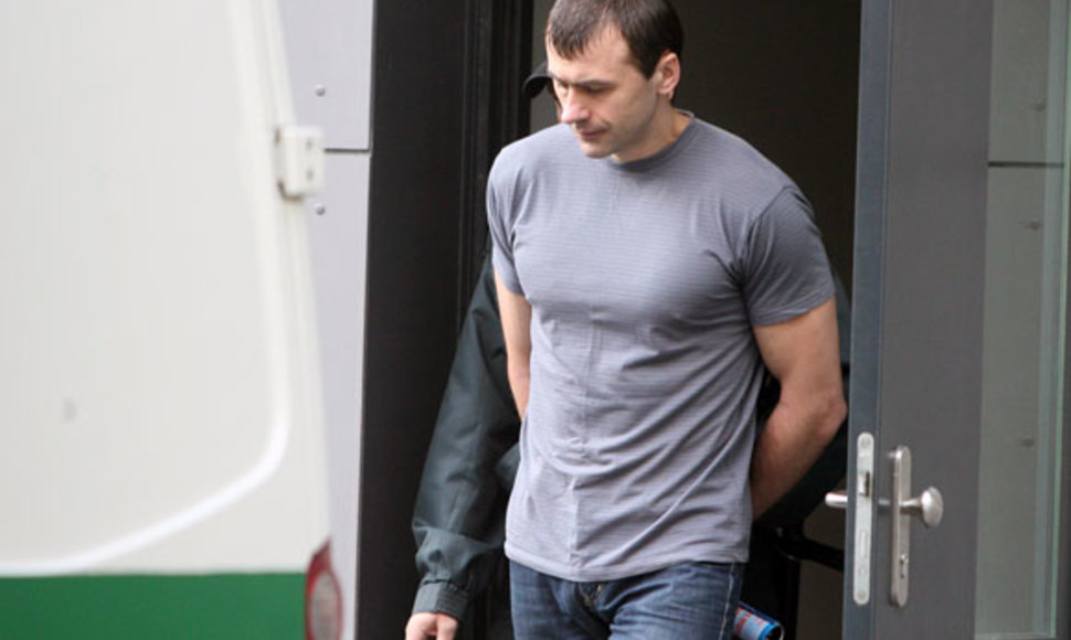 Buvęs apsaugininkas Olegas Krugliakovas, kaltinamas mirtinai sumušęs girtą vyriškį.