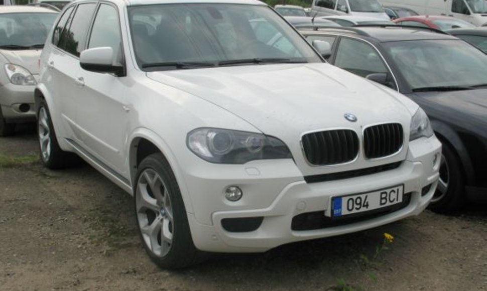 Kaip įtariama, Vokietijoje vogtas BMW rastas Kaune