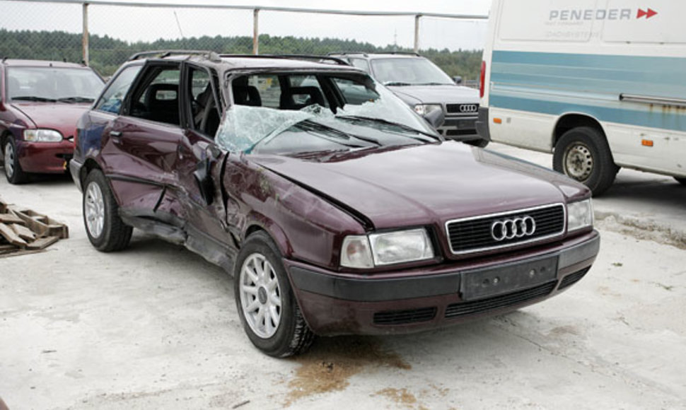 Preliminariais duomenimis, avarijos kaltininkas „Audi“ vairuotojas. 