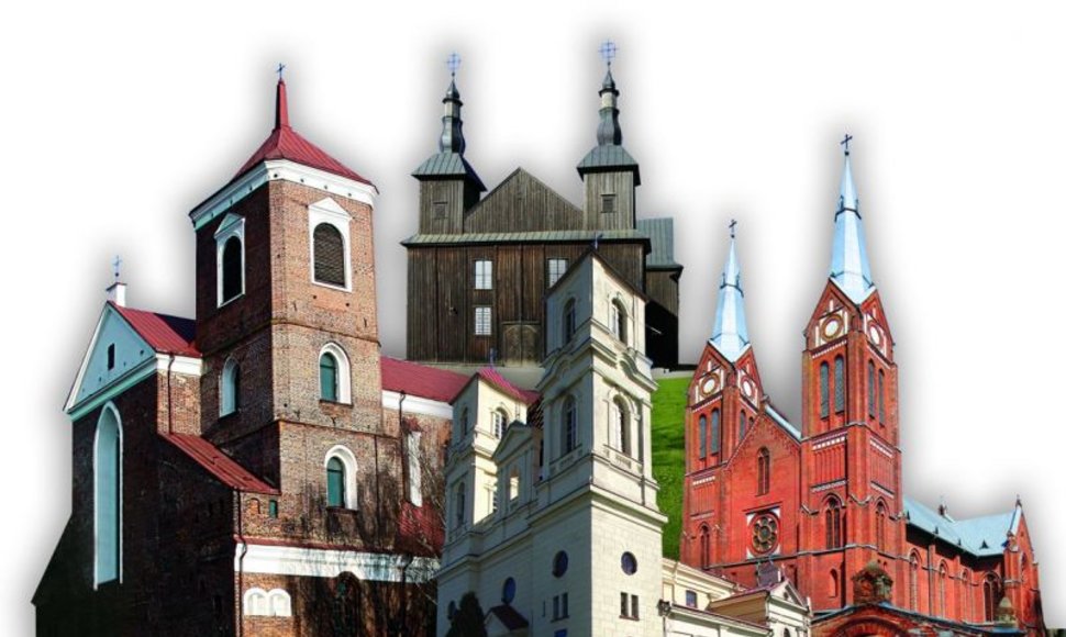 Albume aprašytos įvairios Kauno arkivyskupijoje esančios bažnyčios.