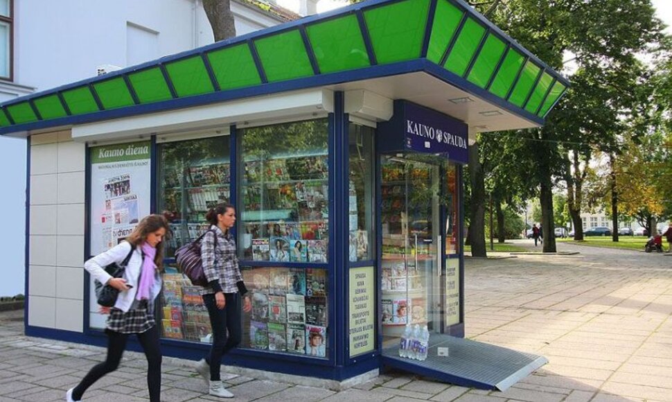 Kioskas Laisvės alėjoje