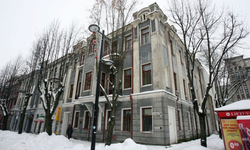 Pirmoji Lietuvoje prezidentinė biblioteka bus kuriama trečiajame šio pastato aukšte.