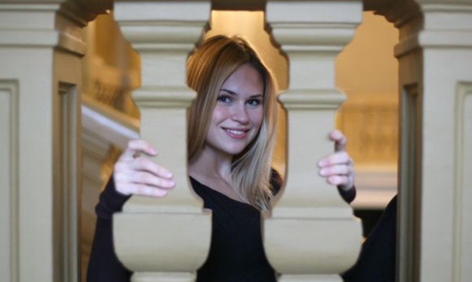 Ona Kolobovaitė, Kauno muzikinio teatro premjero atliksianti pagrindinį vaidmenį.