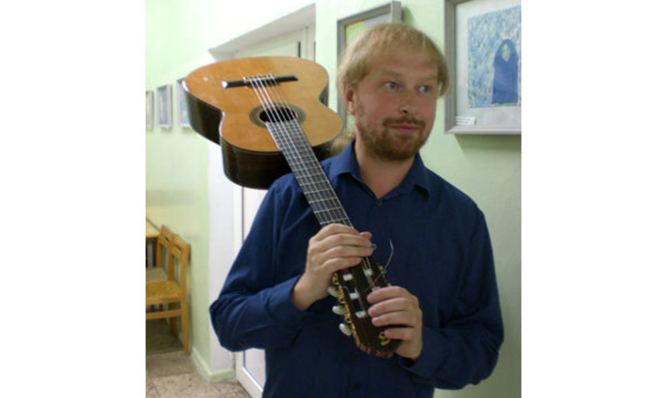 Gitaristas Valdemaras Mikuckis
