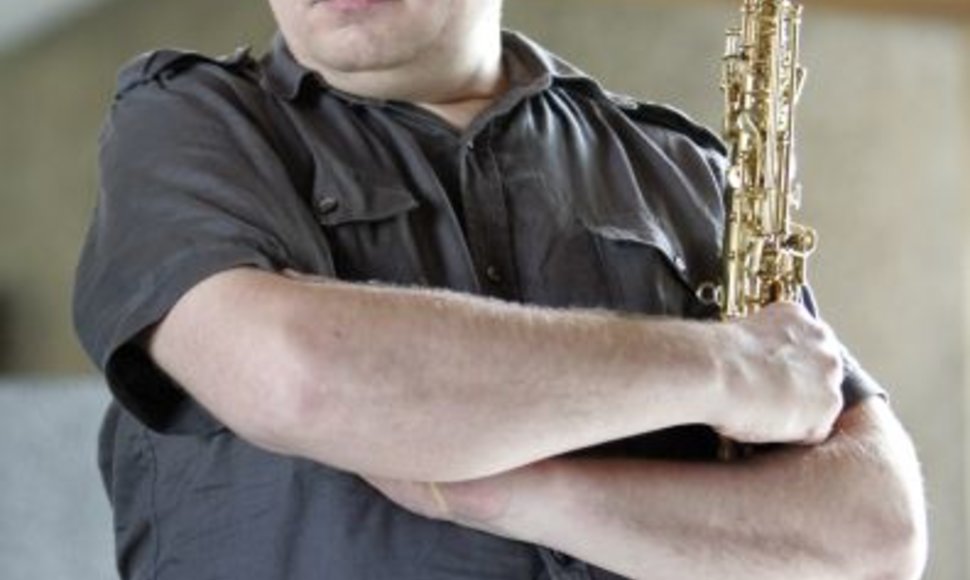 P.Vyšniauskas saksofonu groja jau 40 metų.