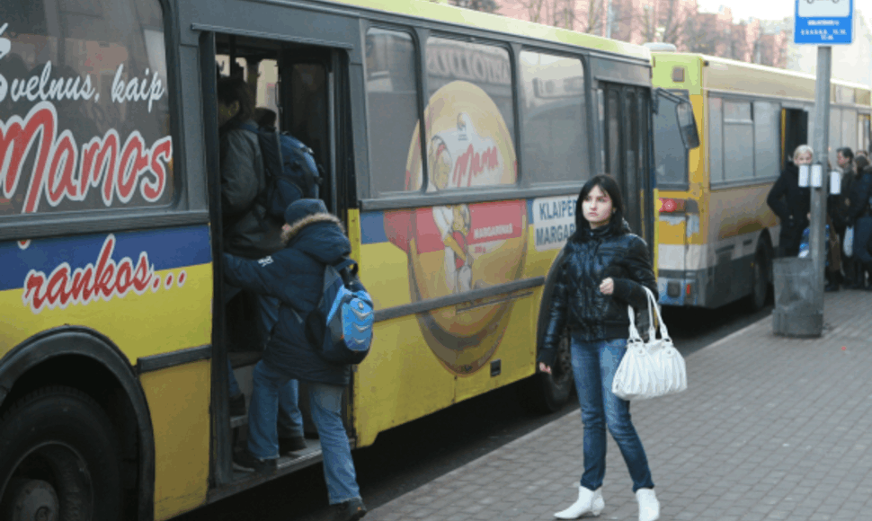 Klaipėdos autobusuose keleiviai ir kontrolieriai susirėmė ne vieną kartą.