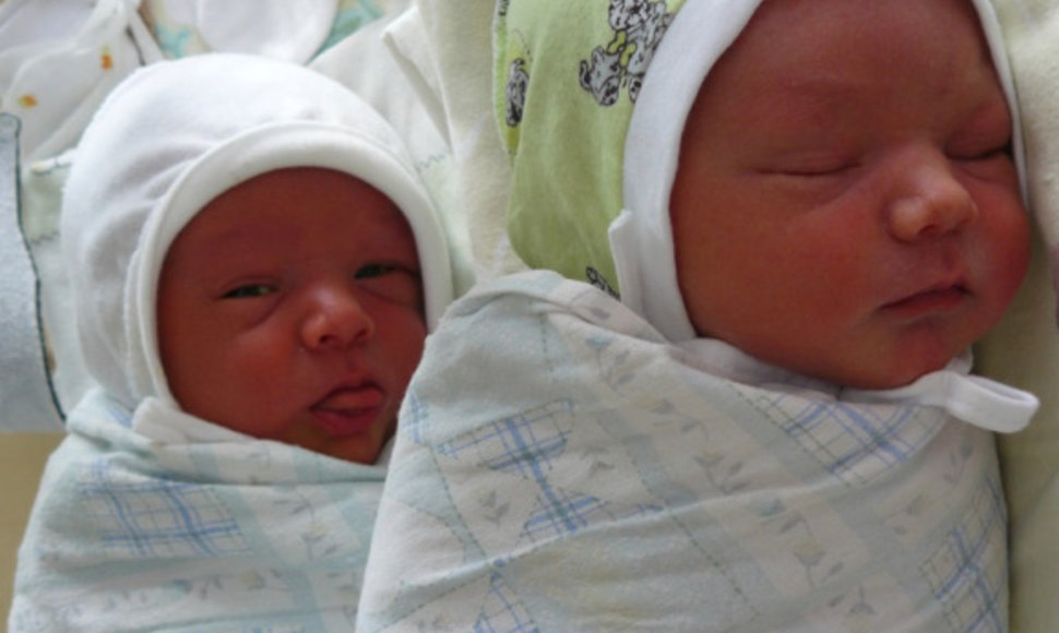 Klaipėdos rajone šiemet gimė pirmieji dvynukai.