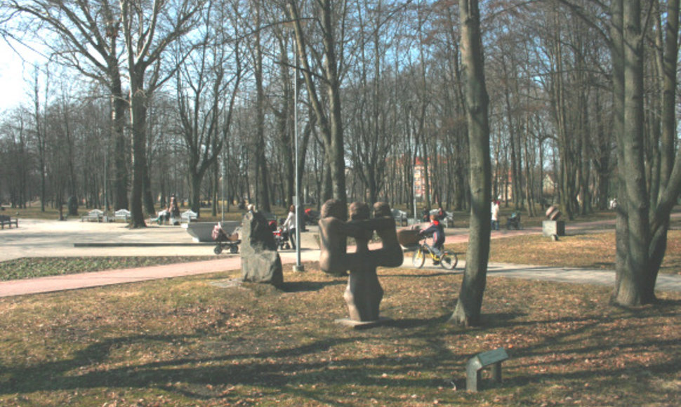 Skulptūrų parke savaitgalį bus švenčiamas pavasaris. 