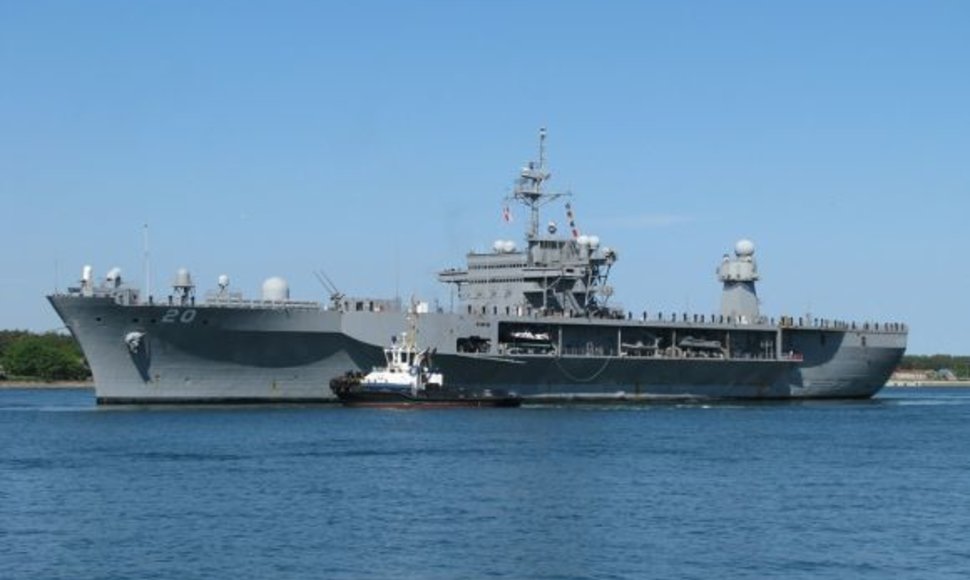 Į Klaipėdą atplauks karinis JAV laivas „Mount Whitney“.