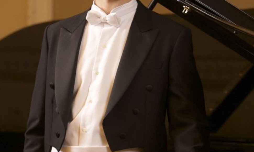 Vienas iš koncerto atlikėjų – pianistas K.Uinskas