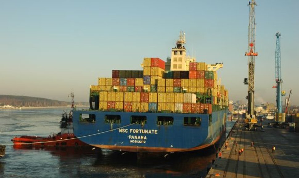 „MSC Fortunate“ yra didžiausias laivas-konteinervežis, kada nors apsilankęs Klaipėdos uoste ir kartu vienas didžiausių laivų, atvykusių į uostamiestį. 