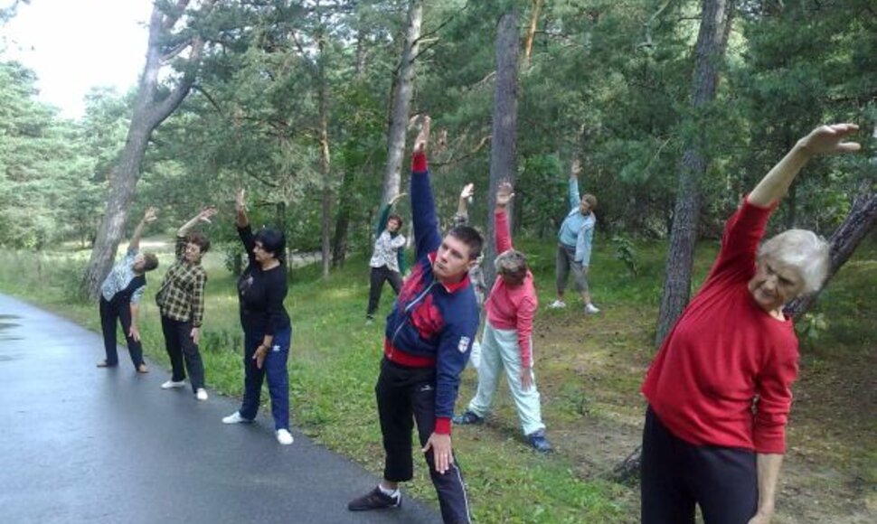 Nemokami sveikatinimo užsiėmimai vyks vasarą ir rudenį.