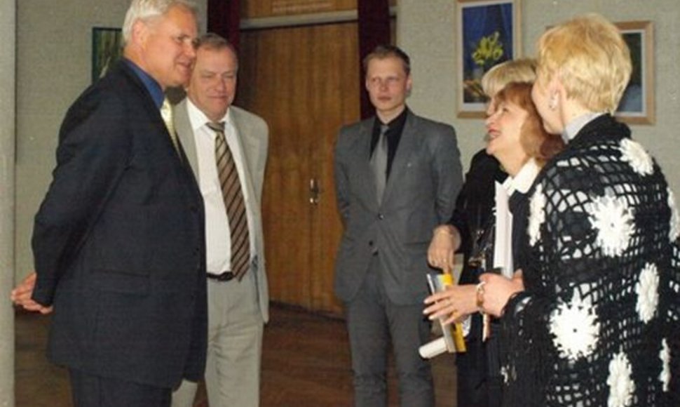 Klaipėdos meras V.Grubliauskas susitiko su renginio atstovais. 