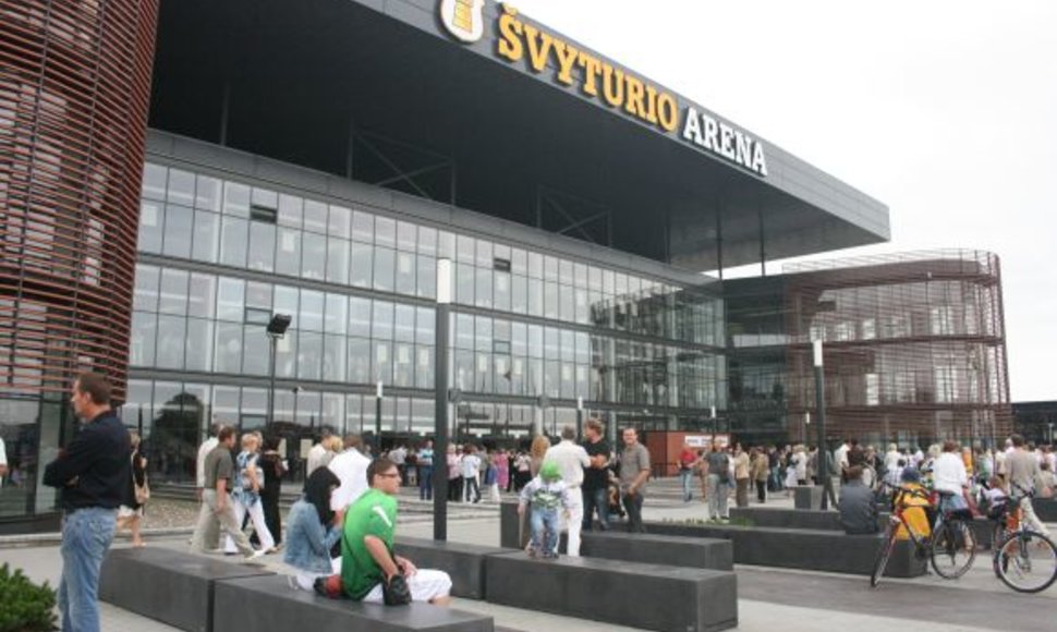 Klaipėdos „Švyturio“ arena ketvirtadienį priėmė pirmuosius lankytojus.