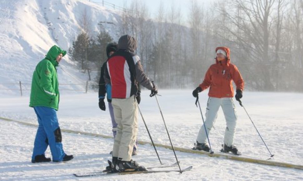 Žemaitija turi ambicijų privilioti dalį žiemos sporto mėgėjų iš kaimyninės Latvijos.