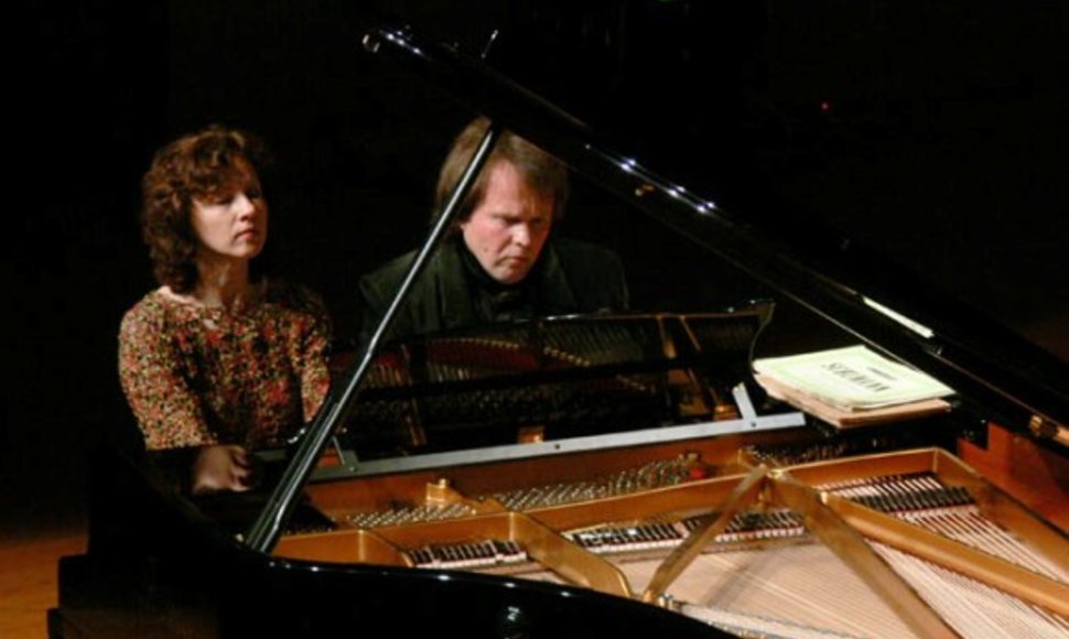 Klaipėdoje gros profesionalus fortepijoninis duetas, Rūta ir Zbignevas Ibelhauptai. 