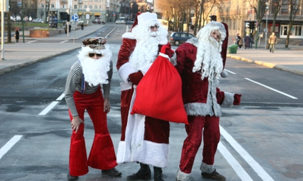 Gausių šeimų vaikus aplankys Kalėdų senelis. 