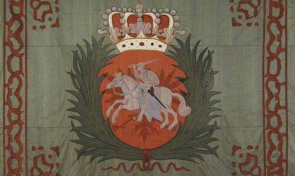 Istorinė Augusto II vėliava atkurta bendradarbiaujant su Stokholmo karo muziejumi. 