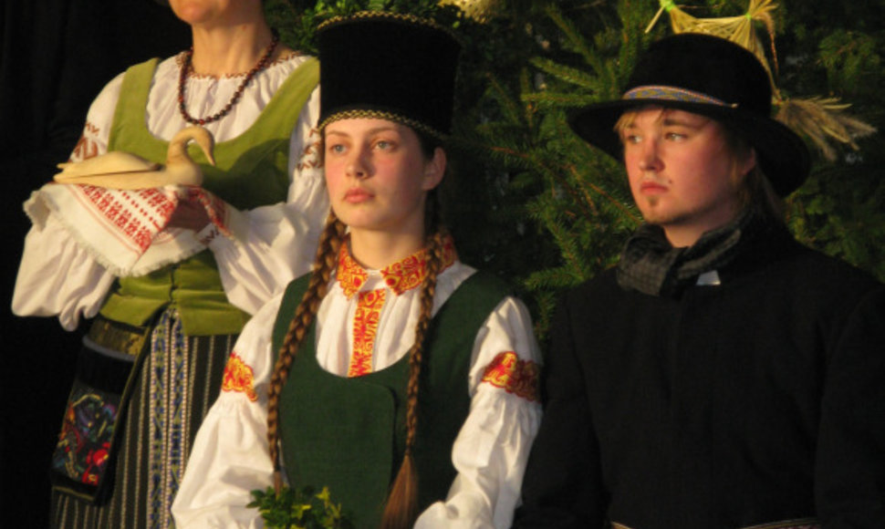 Koncertų salėje penktadienio vakarą šels tradicinės lietuvininkų vestuvės.