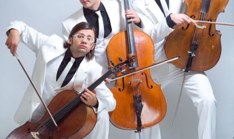 „Melo-M“ - šiuolaikinė trijų violončelininkų grupė, išgarsėjusi išdykėlišku įvaizdžiu.