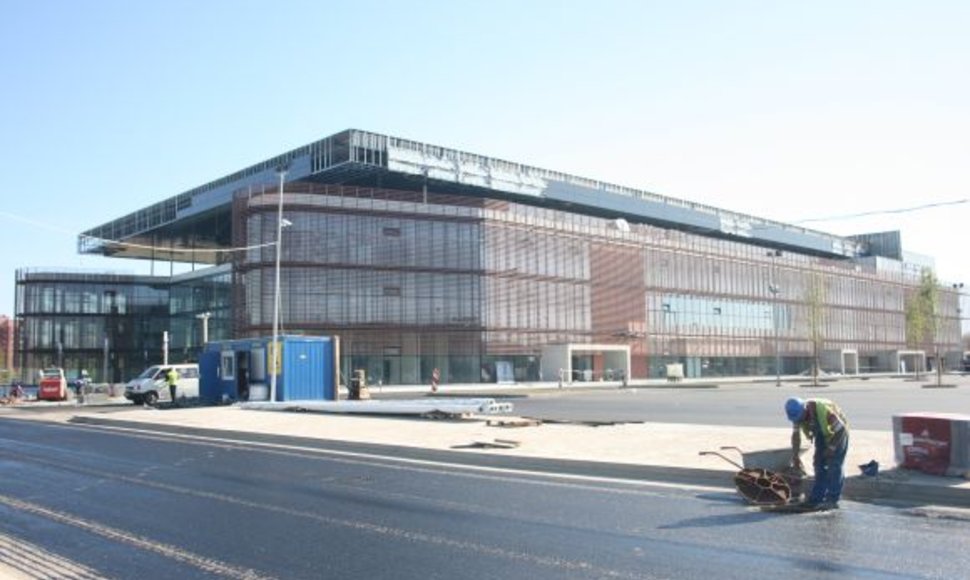 Klaipėdos arenos užbaigtuvės jau kelis kartus nusitęsė.