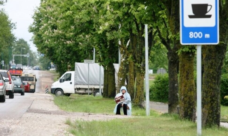 Palangos močiutės jau tapo šio kurorto simboliu.