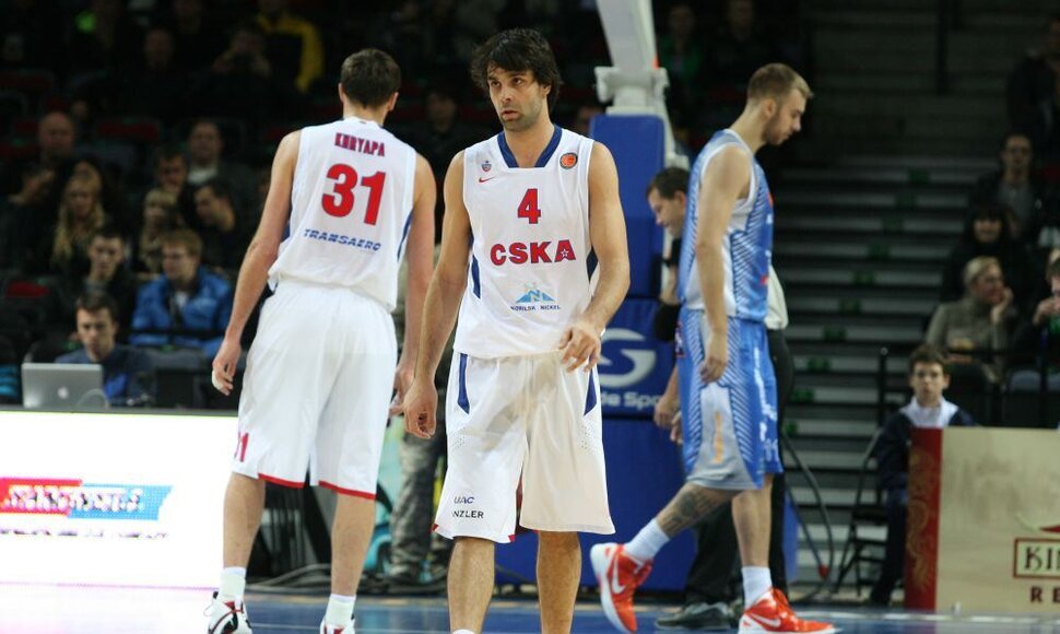 Rugtynių uostamiesčio „Švyturio“ arenoje tarp Klaipėdos „Neptūno“ ir Maskvos CSKA akimirkos