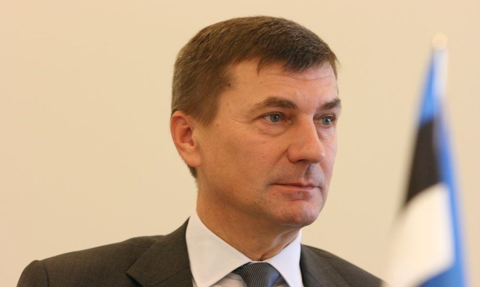 Estijos premjeras Andrus Ansip