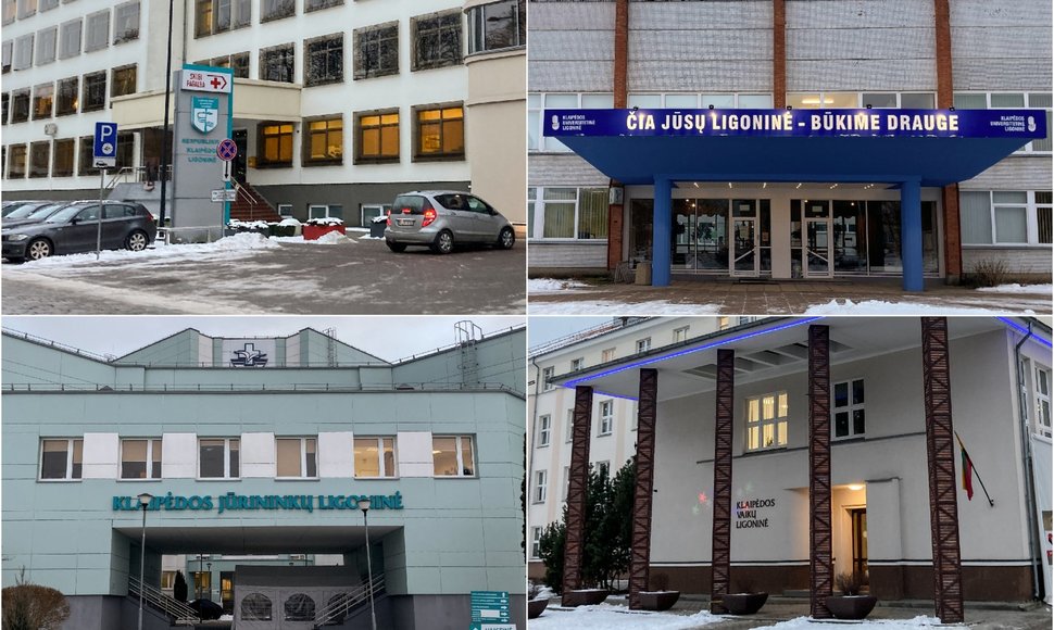 Klaipėdos mieste šiuo metu veikia keturios ligoninės. Dviejų jų – Klaipėdos universitetinės ir Vaikų ligoninių – steigėjas yra miesto savivaldybė.