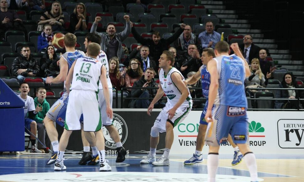 Varžybų „Neptūnas“-„Prienai“ akimirkos