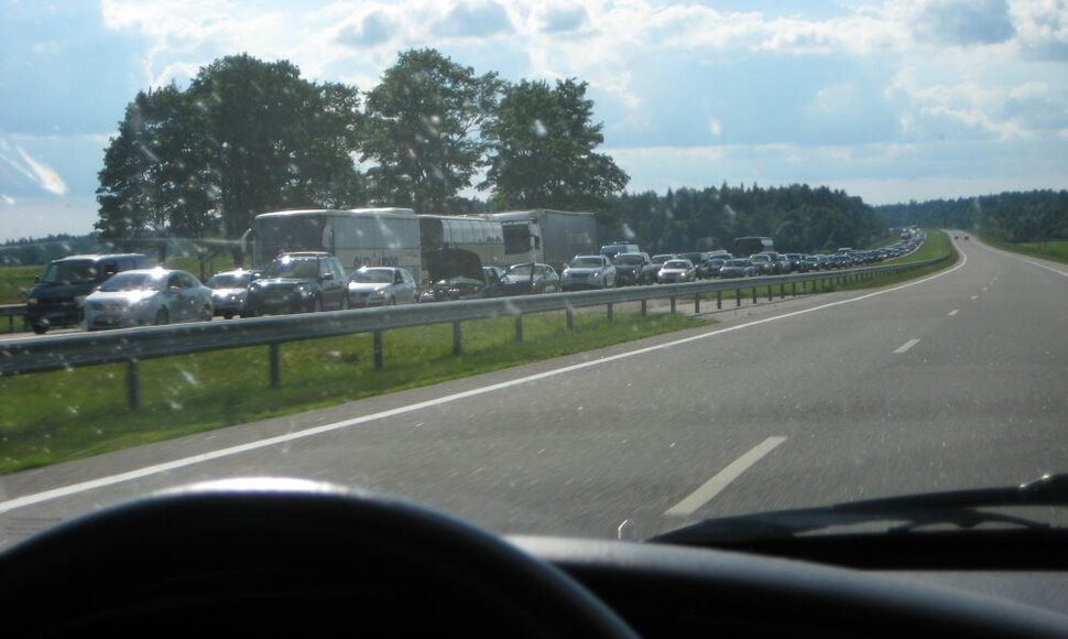 Spūstis automagistralėje