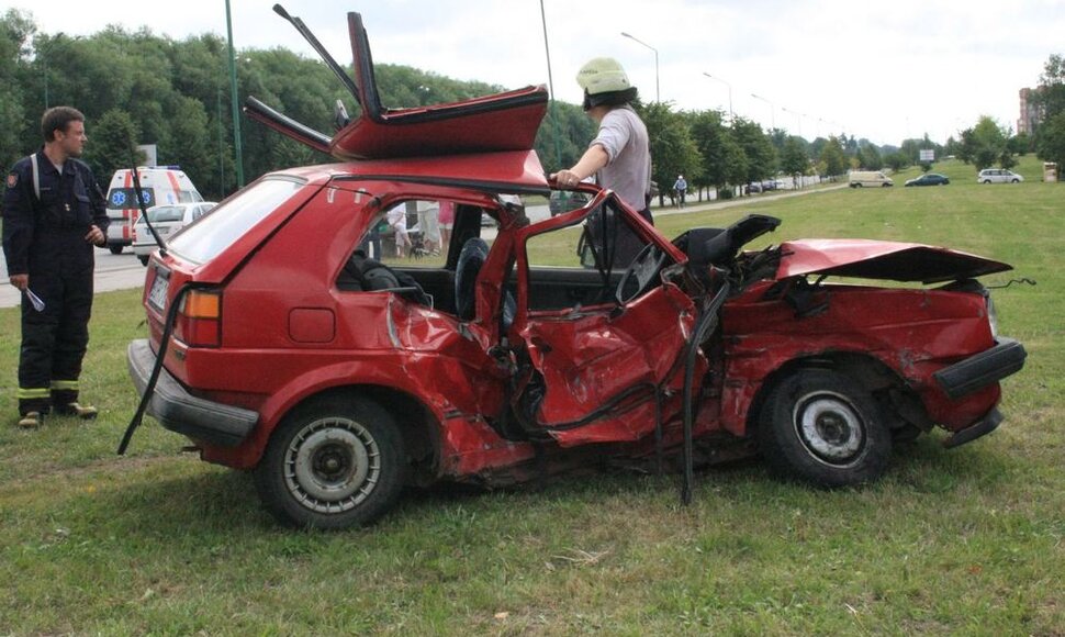 Tragi&scaron;kai pasibaigusi avarija