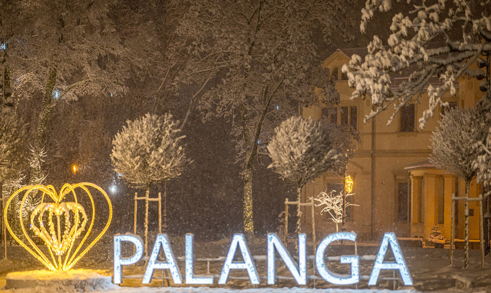 Palanga žiemą