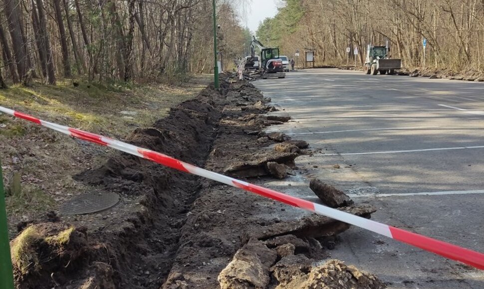 Prie Klaipėdos paplūdimių tvarkomos automobilių aikštelės