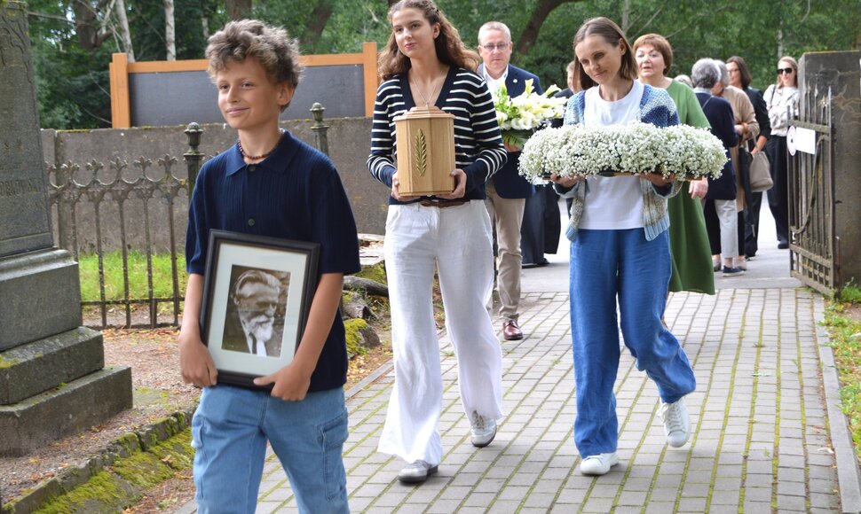 Palangoje palaidotas Liudas Vaineikis