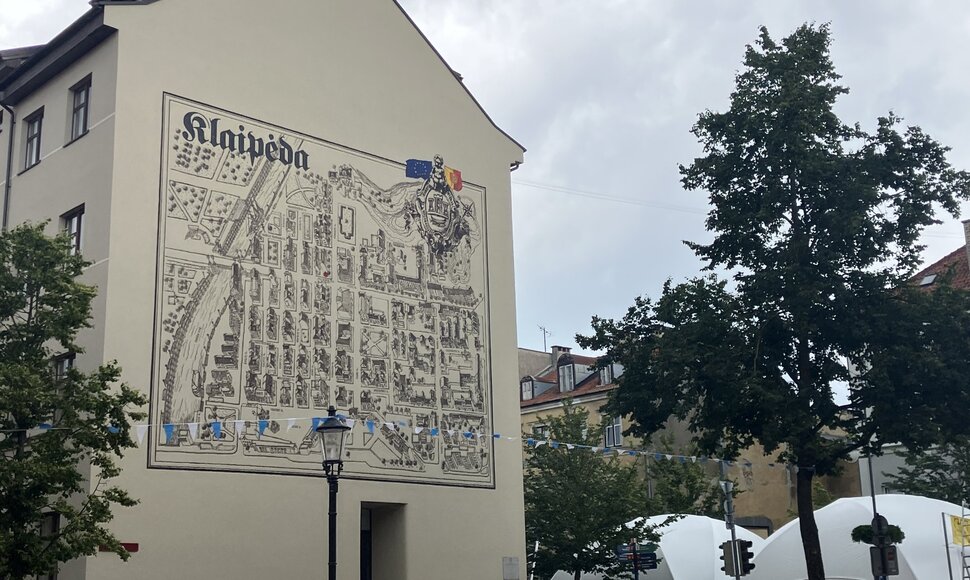 Atnaujintas &bdquo;Senamiesčio plano&ldquo; pano