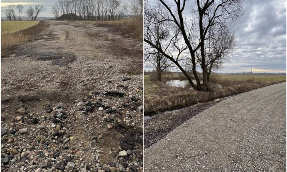 Bus rekonstruojamas kelias Pagėgių savivaldybėje